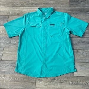 Cabelas Shirt Guidewear Sz XL Tall Fishing UPF 30 Shield Performance Activewear